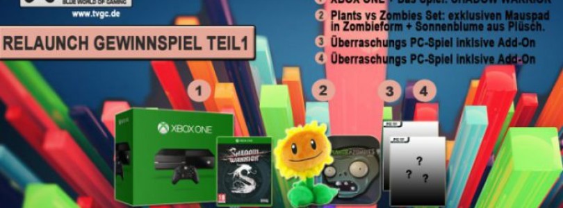 Relaunch Gewinnspiel Teil 1