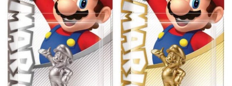 Amiibo: Goldener und silberner Mario kurzzeitig aufgetaucht