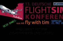 Deutsche Flugsimulator Konferenz findet am 21. März statt