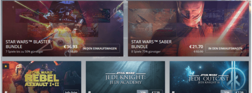 Star Wars Rebel Assault 1 und 2 ab sofort auf gog.com