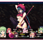 Dungeon Travelers 2: The Royal Library mit Kampfamazonen