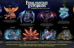 Final Fantasy Explorers – Alle zwölf Beschwörungen