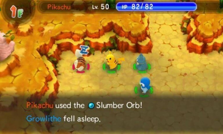 Mystery dungeon screen 1