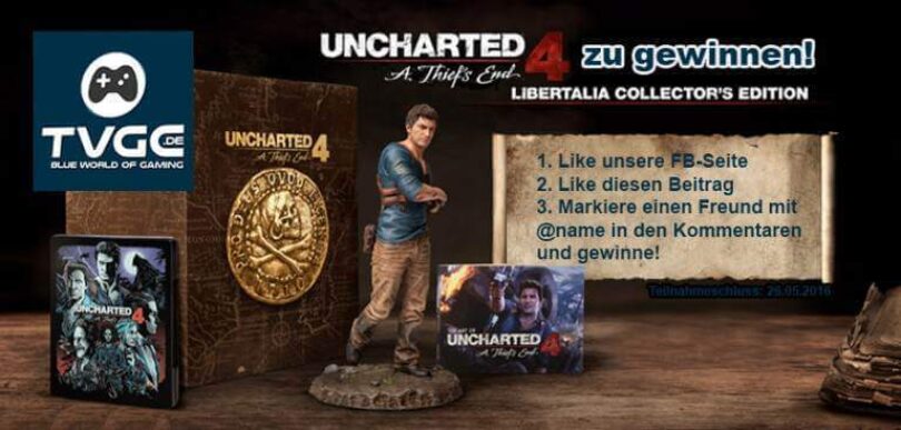 Uncharted 4 Libertalia Collector’s Edition gewinnen