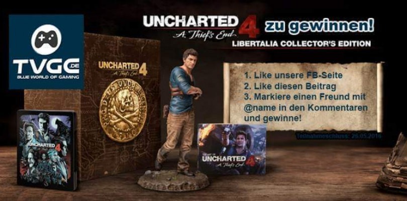 Uncharted 4 Libertalia Collector’s Edition gewinnen